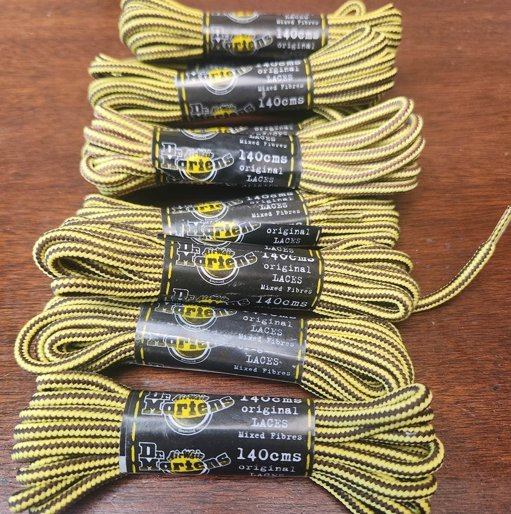 Made in England boot laces
